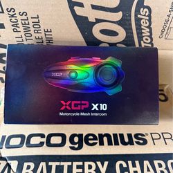 XGP X10 motorcycle mesh intercom