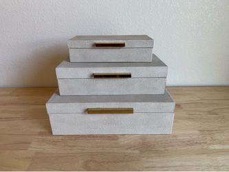 Jewelry Box set of 3