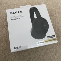 Brand New Sony Noise Canceling Headphones Mint Condition