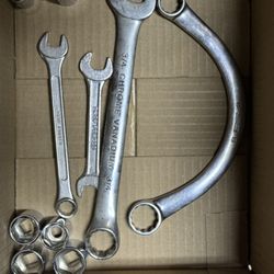 Snap On Half Moon Wrench & More 