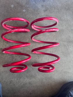 Rear coil springs 2” drop