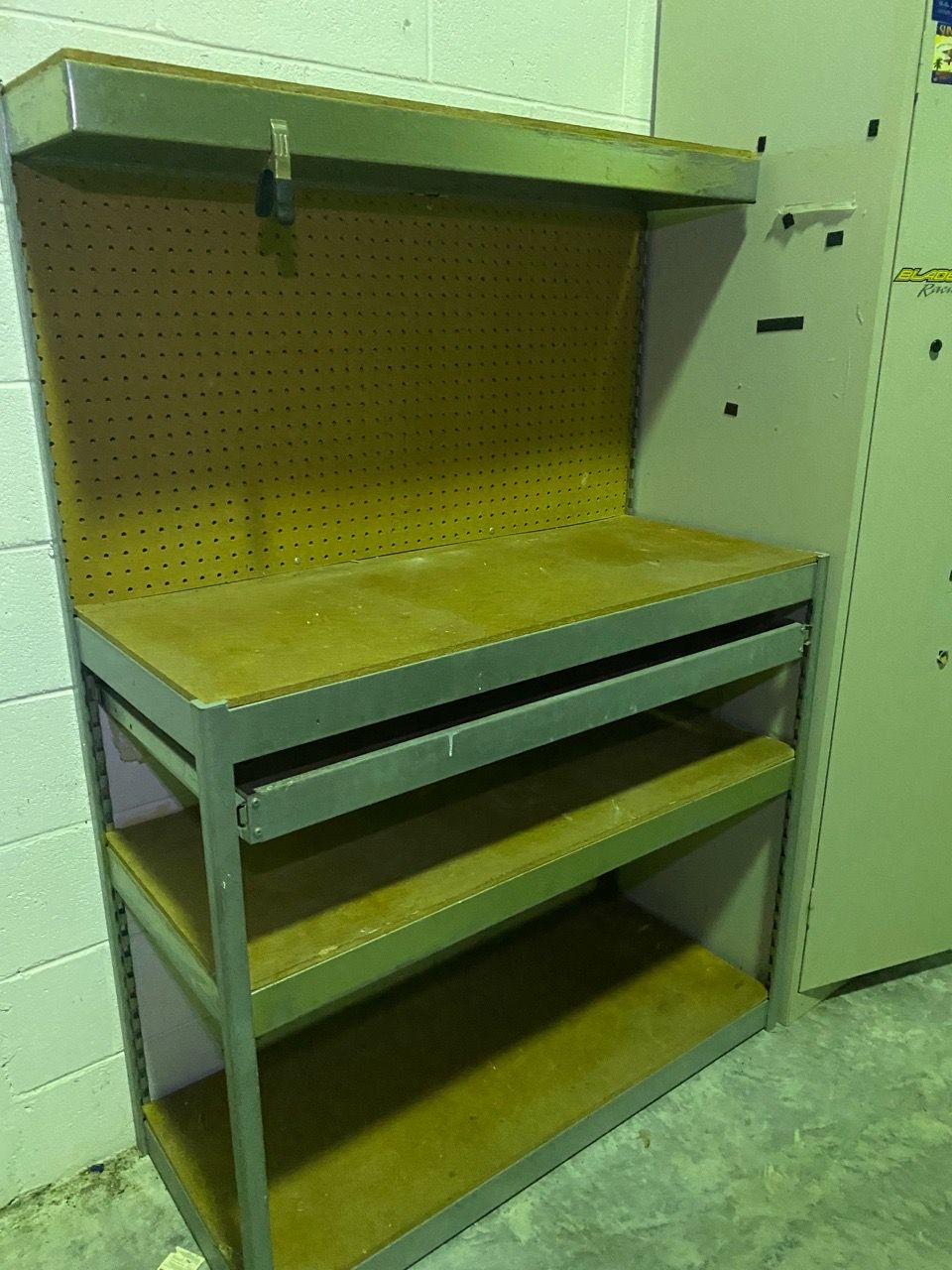 Workbench Tool Racks Work bench tool organizer table with drawer for Sale in Lake Clarke, FL ...