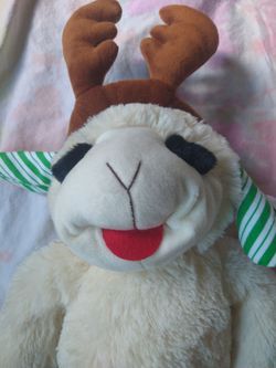 Lamb chop plush 15"