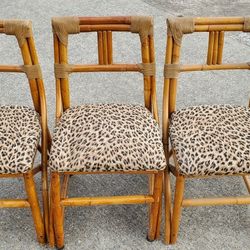 Leopard Print Chairs