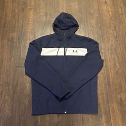 Navy Blue Under Armour Jacket Brand New Size M