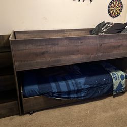 Twin Size Loft Bed! Basically BRAND NEW! 