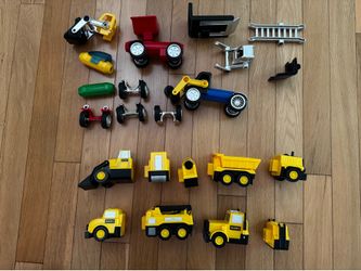 Multiple magnetic car toys