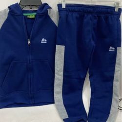 RBX Boy's Blue Hoodie & Joggers 2PCS Set Size 8 NWT MSRP $46 
