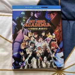 My Hero Academia (MHA/BNHA) HEROES RISING, Blu-Ray & DVD (No Digital Copy), $10
