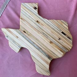 Handmade Wooden Texas