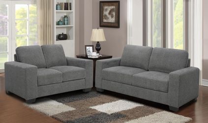 Grey Sofa and Loveseat *BRAND NEW*