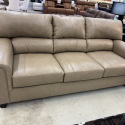 Top Grain Leather Sofa, And Loveseat
