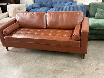 Malinta Contemporary Tufted 3 Seater Sofa by Christopher Knight Home - 82.25" L x 33.00" W x 33.00" H