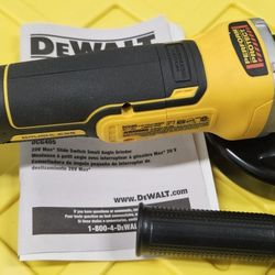 Dewalt 20V MAX XR  Slide Switch Small Angle Grinder with Kickback Brake (