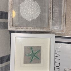3 Nautical Wall Art and New Picture Frame