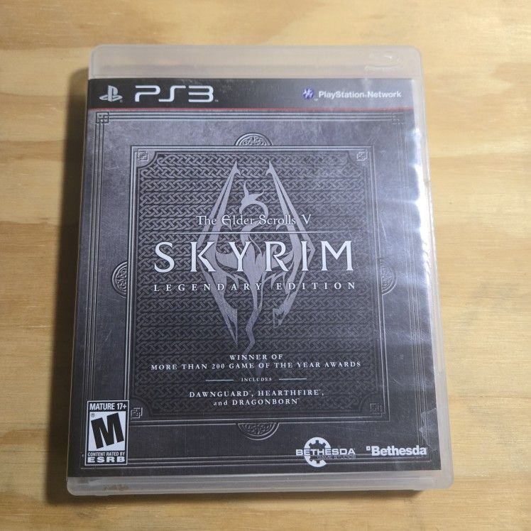 Skyrim Legendary Edition Ps3