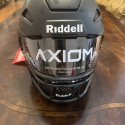Axiom Football Helmet , Black, Size L 7 1/2