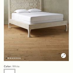 Anthropologie Queen Size bed frame