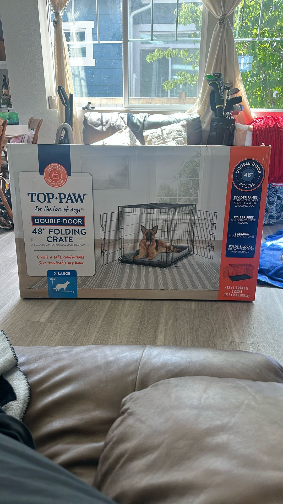 XL Dog Crate (unopened)