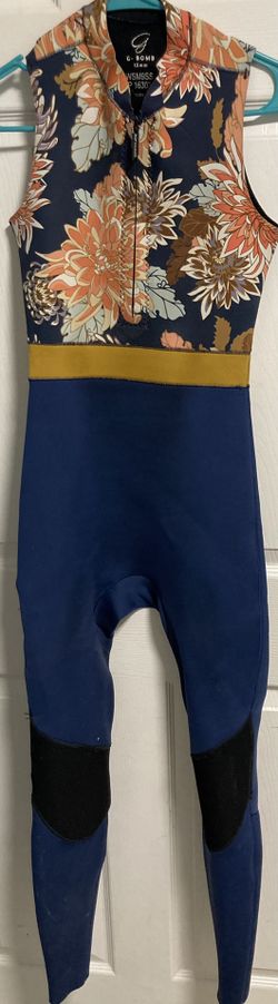 RIP CURL G-BOMB WOMEN’S Tank Style Wetsuit Size 7/8