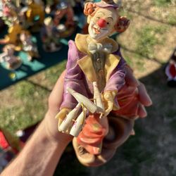 Collectors Glass Juggling Clown