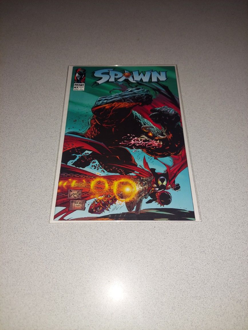 1996 SPAWN #47 COMIC BAGGED AND BOARDED 