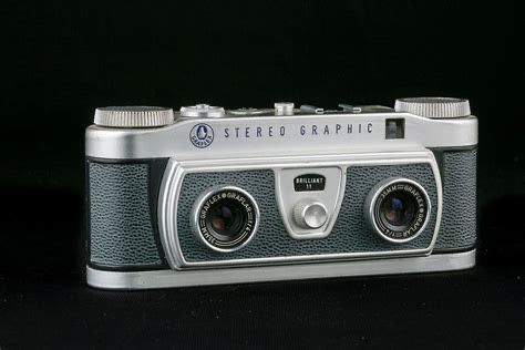 Vintage Graflex Steroscopic Camera with Accessories