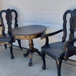 Chairs And Table Seating Set