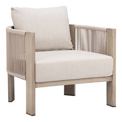 Sunlit Gray Springs Accent Chair
