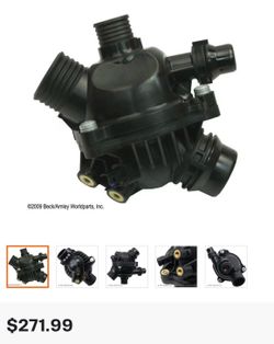 Thermostat coolant housing BMW