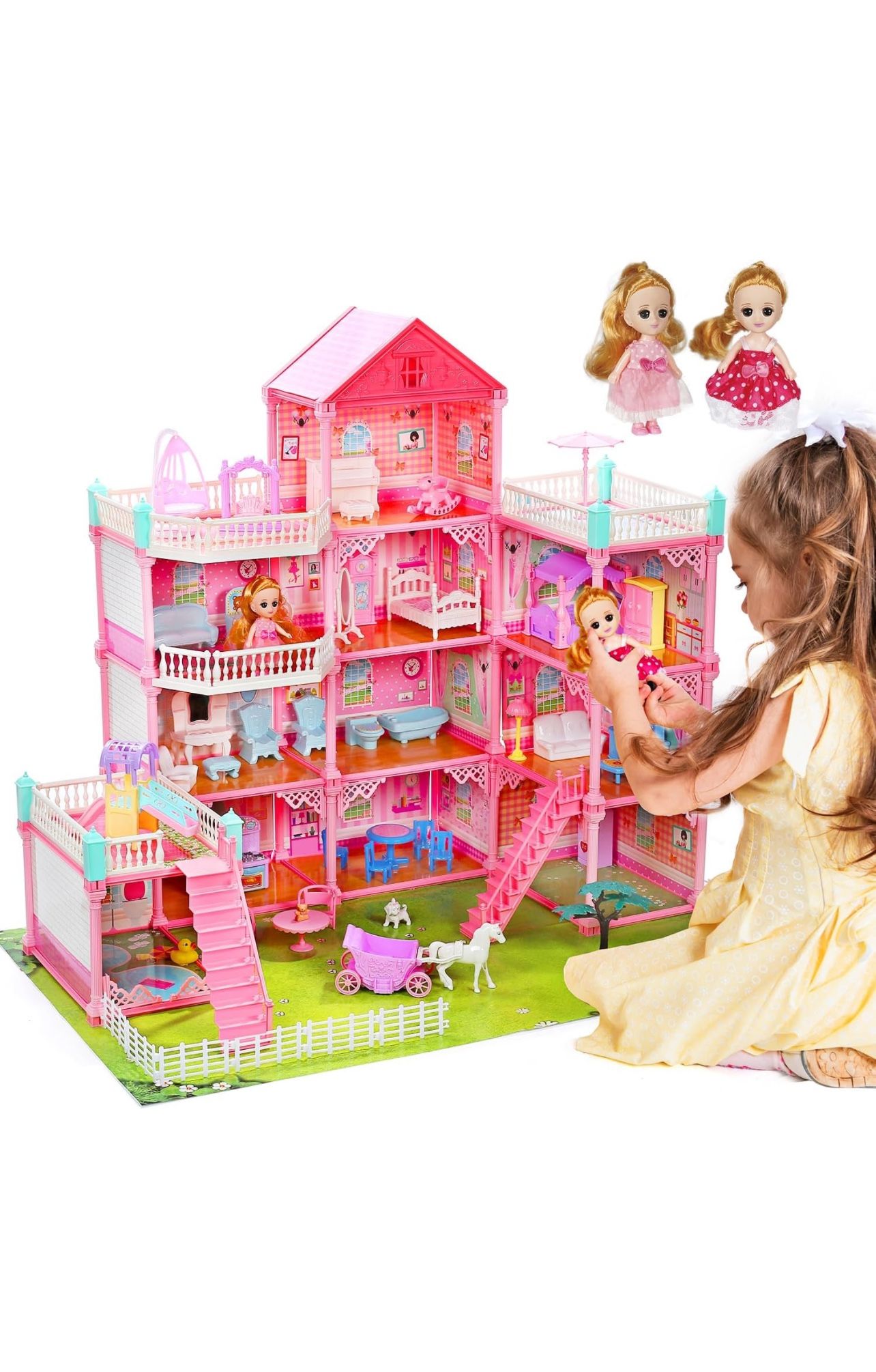 Dollhouse with Light (New in Box)