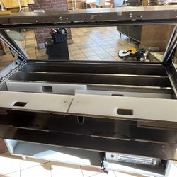 5 Foot Sandwich Prep Refrigerator - Good Used Condition