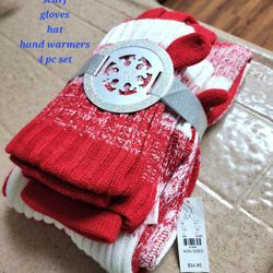 Hat, Gloves, Scarf Set 