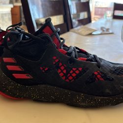 Mens Black Red Adidas Pro N3xt 2021 Tennis Shoes