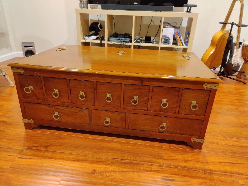 Pottery barn apothecary table price discount
