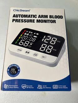 Automatic Arm Blood Pressure Monitor