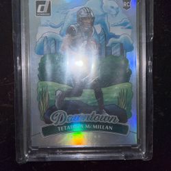 Tetairoa McMillan 2025 Donruss Downtown Gem Condition!