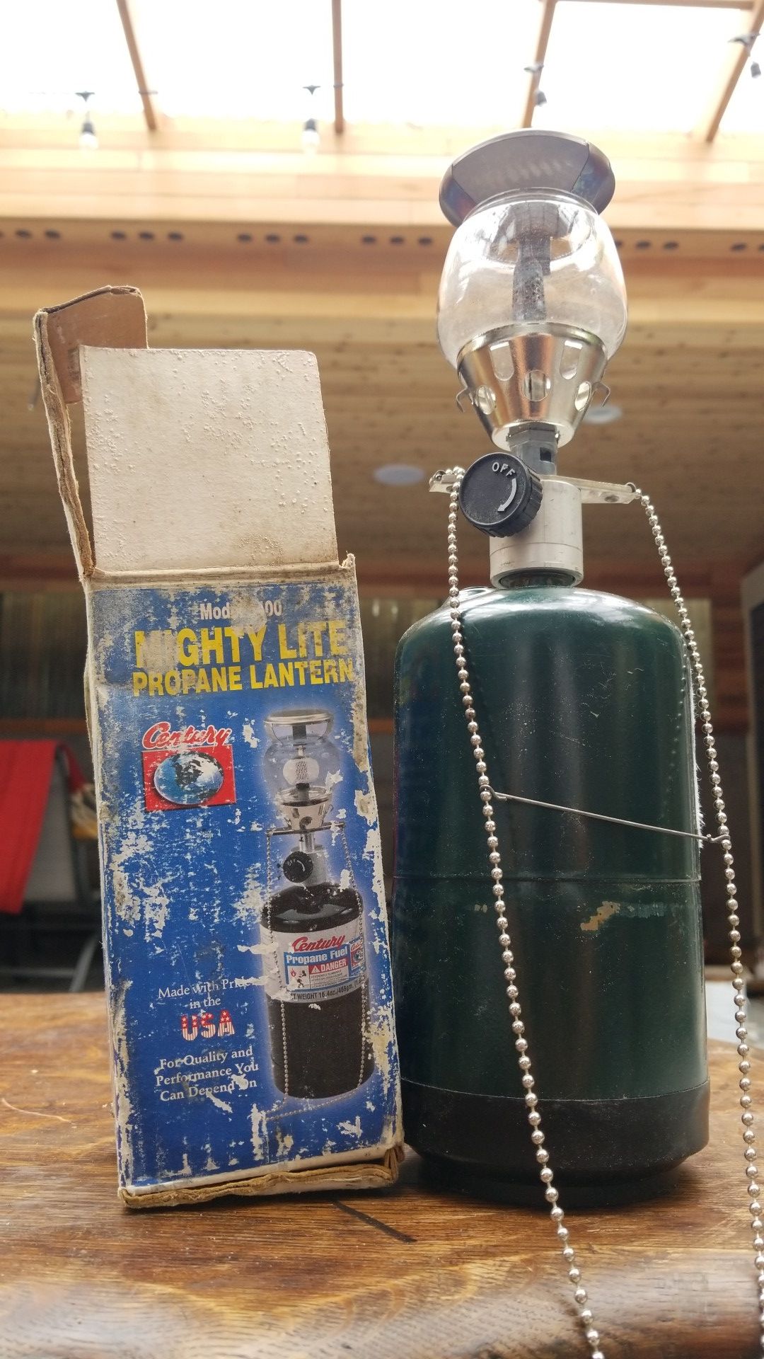 Mighty light Propane Lantern