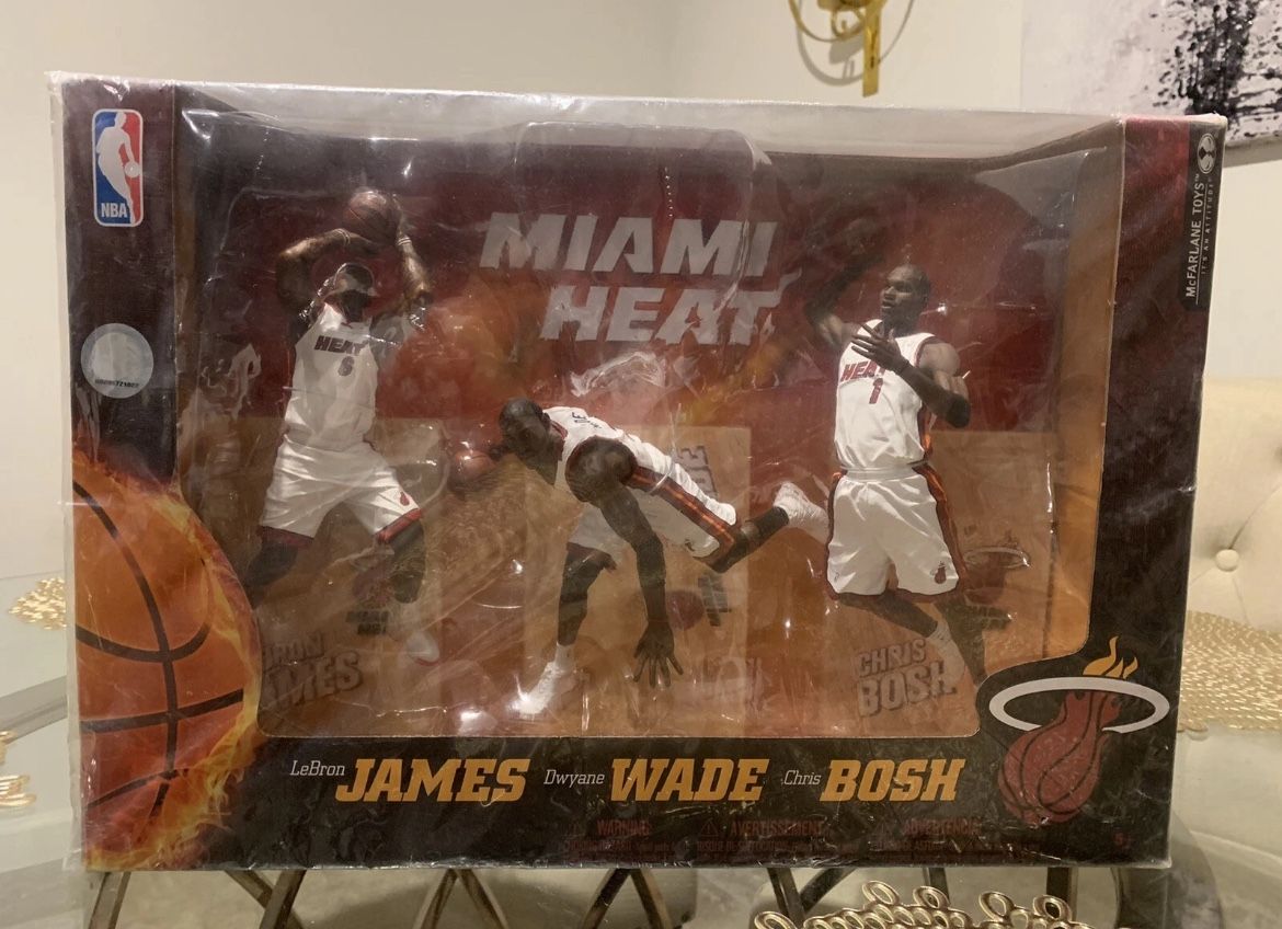 Miami Heat McFarlane Big 3