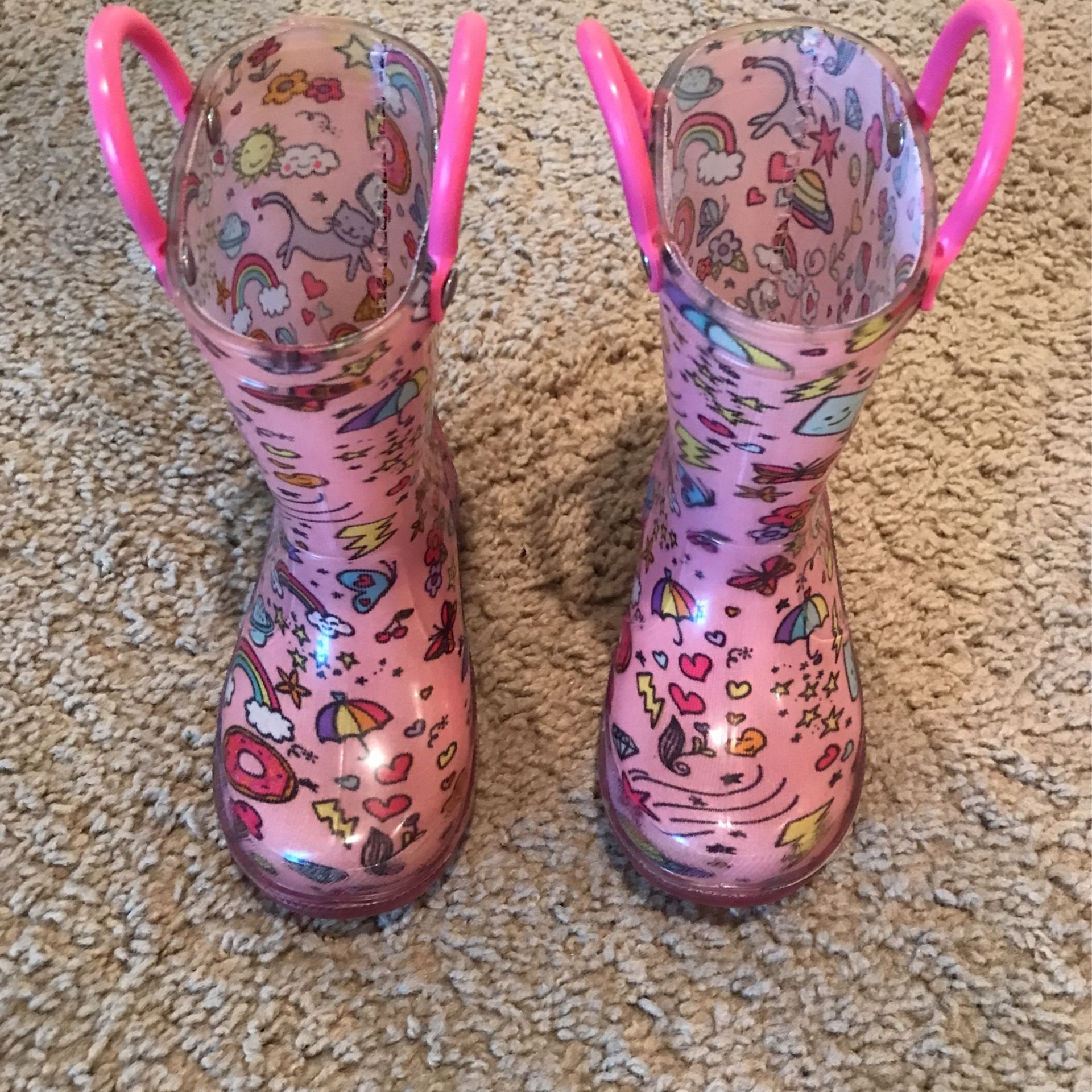 Rain boots Toddler Size 5