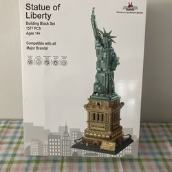 Building Block Statue Of Liberty