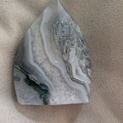 Crystal Agate Pyramid