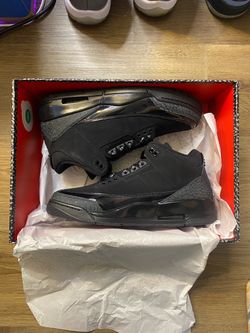 Air Jordan 3 Black Cat Sneakers