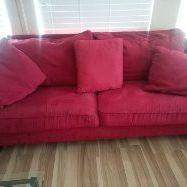 Red Sofa Couch