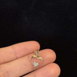 Dije Corazón Oro 14k