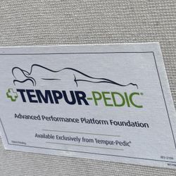 Box Spring Tempur Pedic
