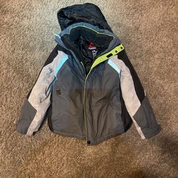 Youth Ski Jacket Two She’ll And Fleece Medium 10/12
