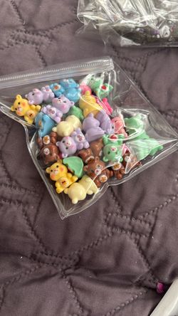Mini Care Bear Resin Charms Bulk Lot