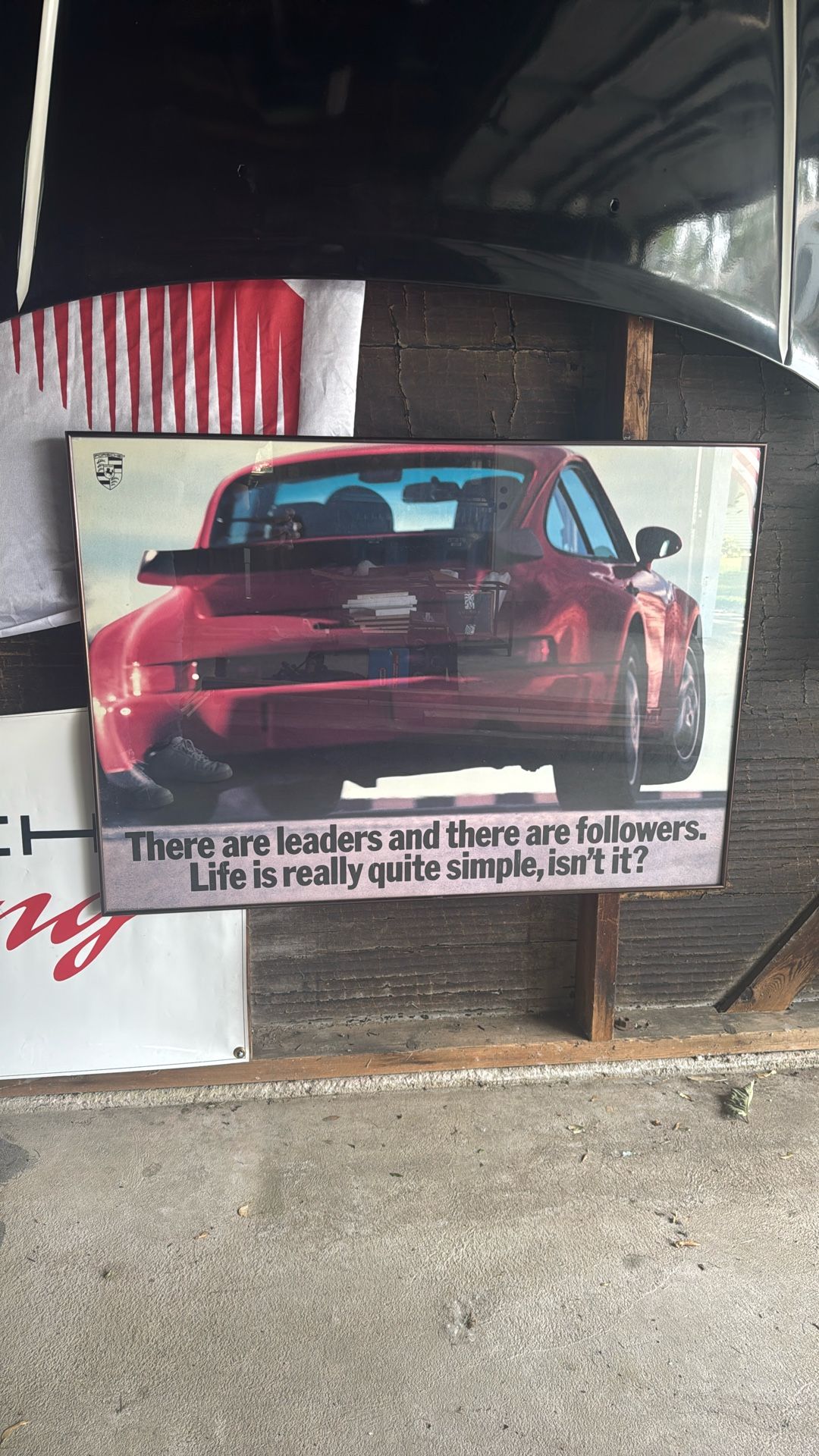 Porsche 911 Dealer Poster (39”x28”)
