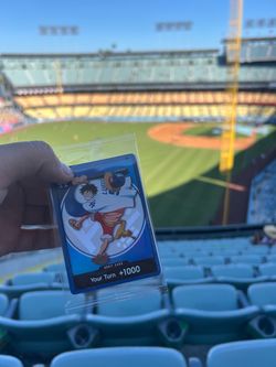 LUFFY DODGER CARD